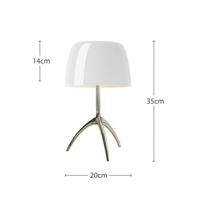 Copper Table Lamp Middle Ancient House Retro Designer Lamps - Hearth & Lume