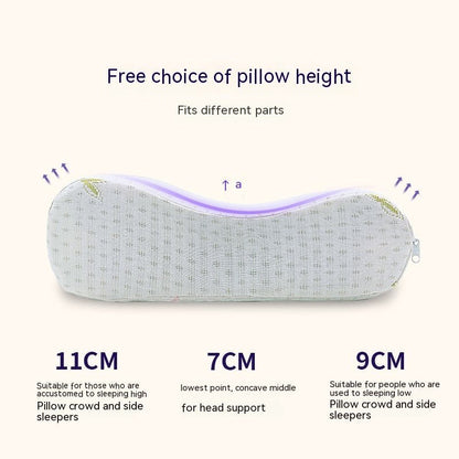 Memory Pillow Slow Rebound Wave Neck Protector - Hearth & Lume