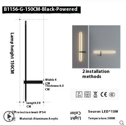 Outdoor Waterproof Wall Lamp Courtyard Stairs Aisle Light - Hearth & Lume
