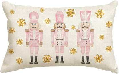 Christmas Simple Linen Pillow Cover Home Sofa Decoration - Hearth & Lume