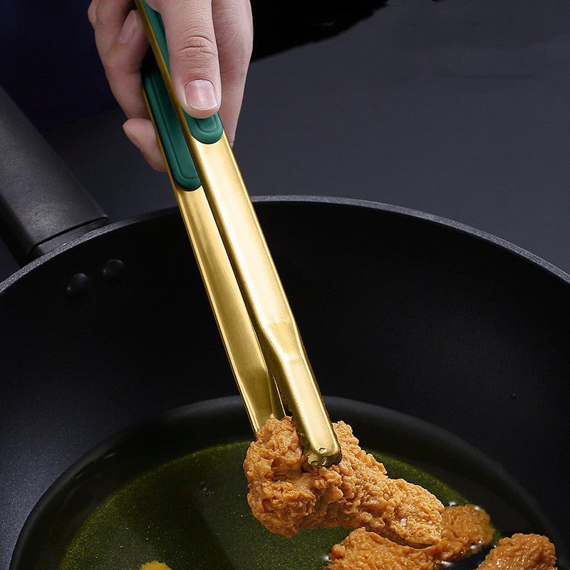 Korean Stainless Steel Barbecue Tongs Barbecue Steak Tongs - Hearth & Lume