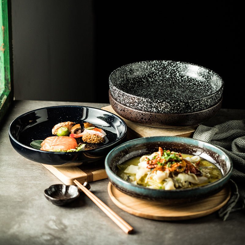 Japanese Ceramic Plates Sushi Dish Tableware Tray Cutlery - Hearth & Lume