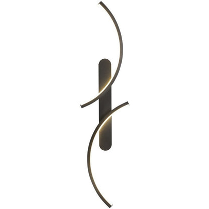 Minimalist Creative Line Wall Lamp Living Room Bedroom Bedside Lamp - Hearth & Lume