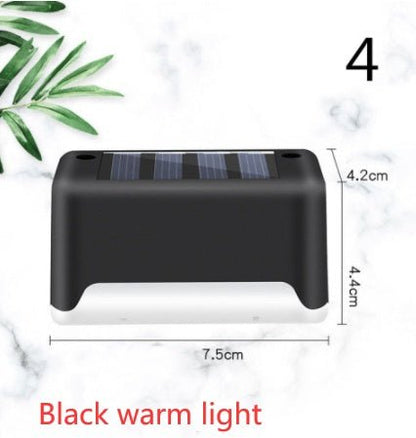 New Upgrade Waterproof LED Solar Fence Lamp Solar Deck Lights - Hearth & Lume
