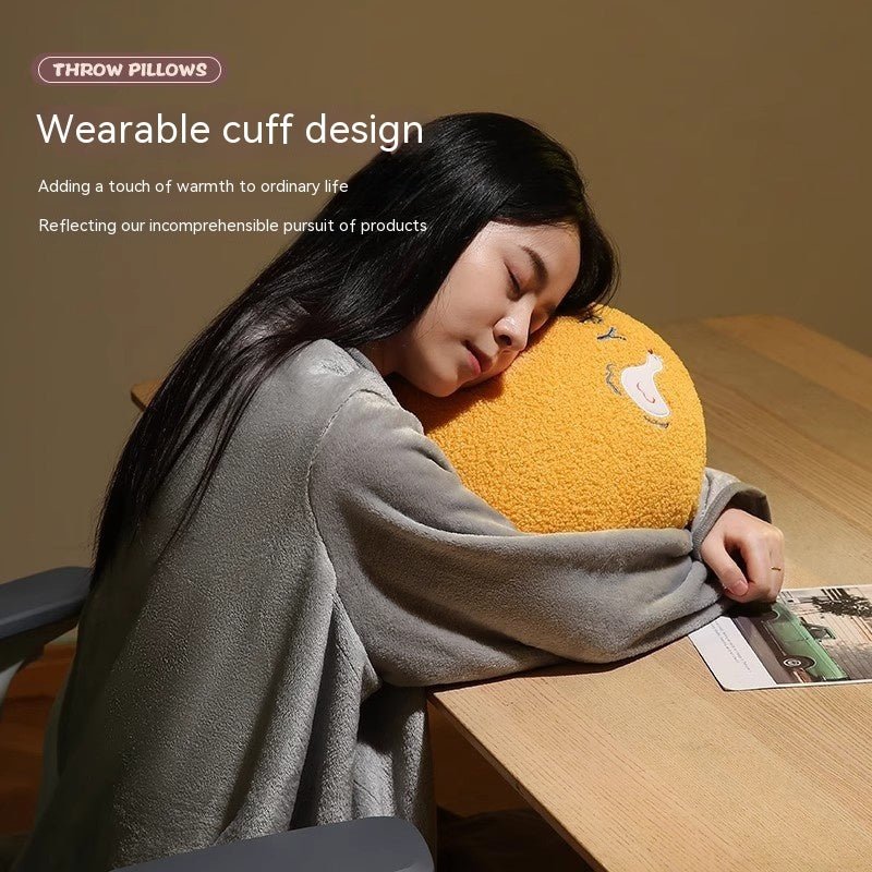 Pillow And Quilt Dual - use Two - in - one Nap Blanket Office Cushion - Hearth & Lume