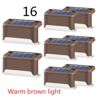 New Upgrade Waterproof LED Solar Fence Lamp Solar Deck Lights - Hearth & Lume