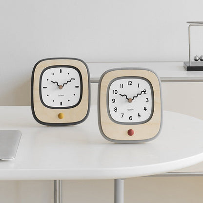 Mandelda Modern Minimalist Creative Clock Home Office Desk Decoration - Hearth & Lume