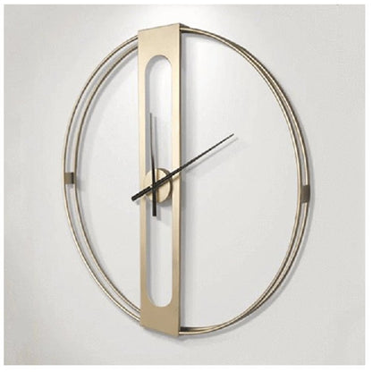Modern Minimalist Fashion Round Living Room Wall Clock - Hearth & Lume