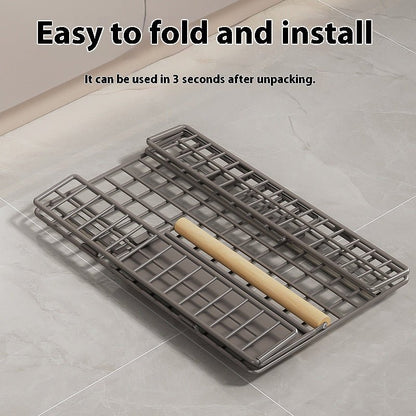 Kitchen Bathroom Multifunctional Foldable Pull Storage Basket - Hearth & Lume