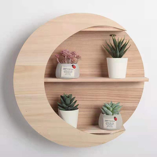Wooden Wall Shelf Wall - mounted - Hearth & Lume