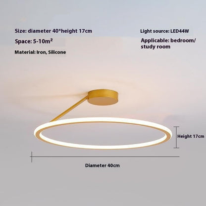 Simple Modern Led Ceiling Light Room Round Lighting - Hearth & Lume