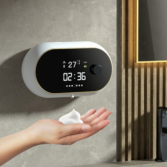 Automatic Hand Sanitizer Soap Dispenser Wall Mounted Usb Foam - Hearth & Lume